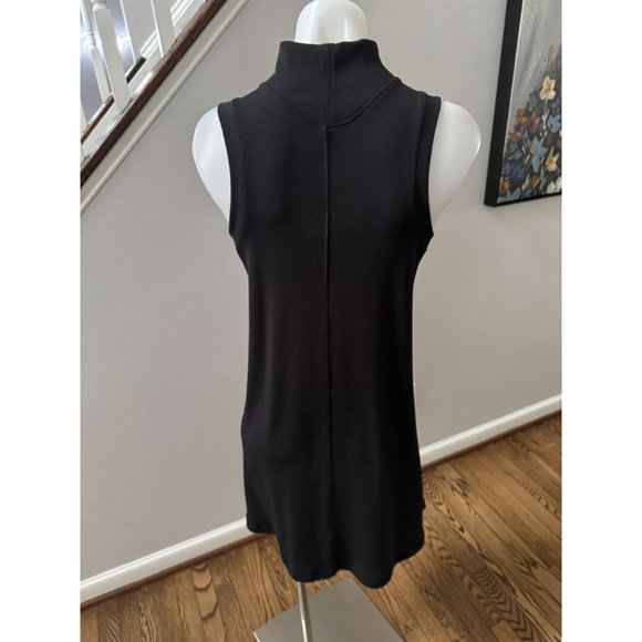 Lululemon Gone for the Week Ribbed Turtleneck Dress Black Size Small - Picture 5 of 5